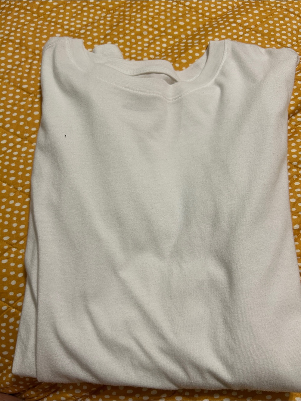 Goodfellow & Co White Long Sleeve Crewneck Tee